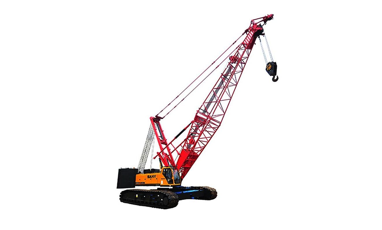 Гусеничный кран SANY SCC8300 грузоподъемностью до 300 тонн