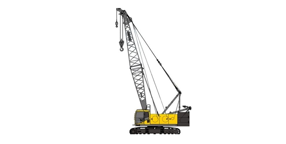 Гусеничный кран SANY SCC750E грузоподъемностью до 75 тонн